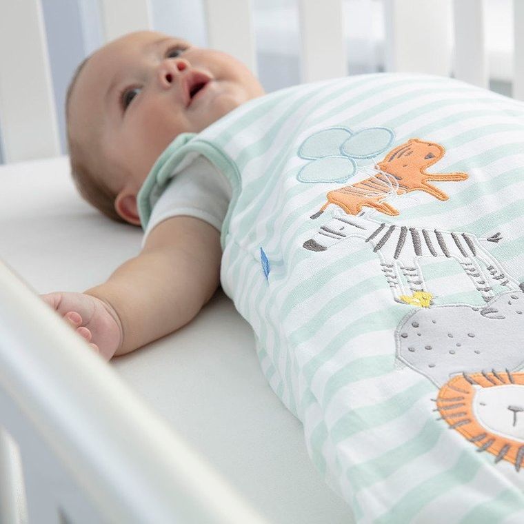 Gro Company, Grobag Jungle Stack, śpiworek, grubość 1 tog, 0-6m