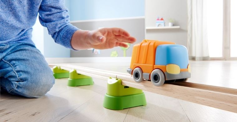 Haba, Kullerbu, śmieciarka, pojazd drewniany