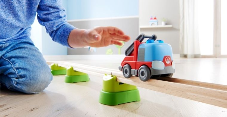 Haba, kullerbu, wóz strażacki, pojazd z drabinką