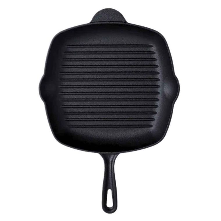 Hage, patelnia żeliwna, grillowa, na indukcję, 26 cm