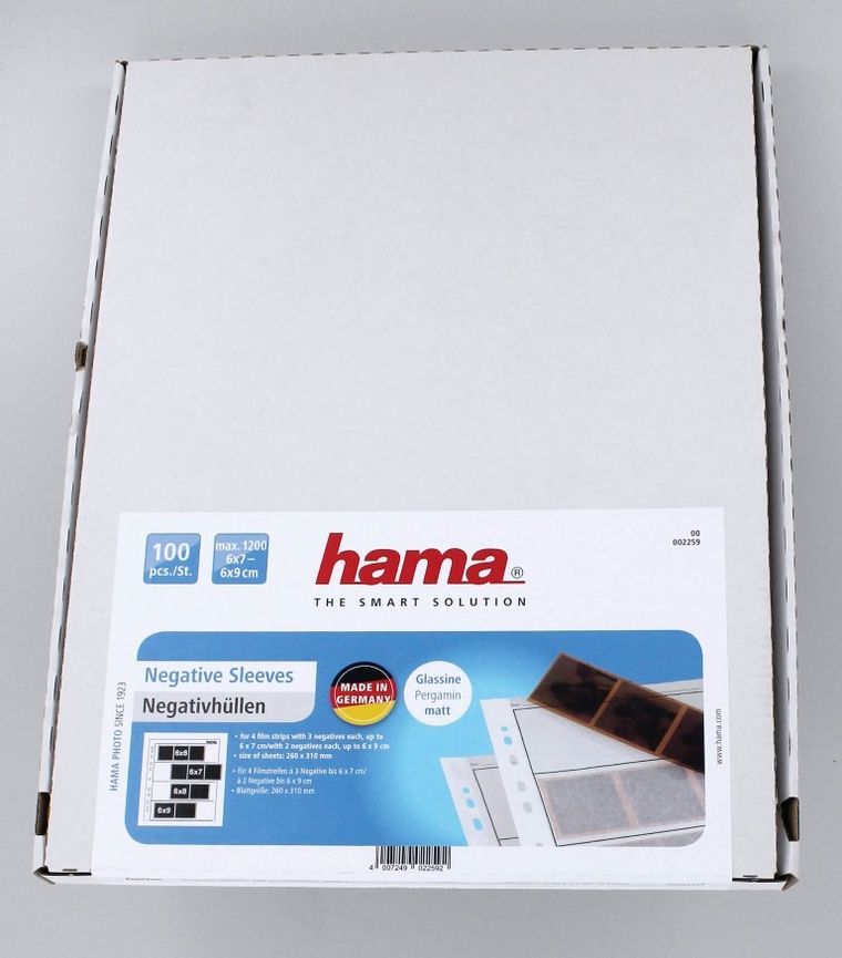 Hama, folia na negatywy, 60+70 / 6, mat