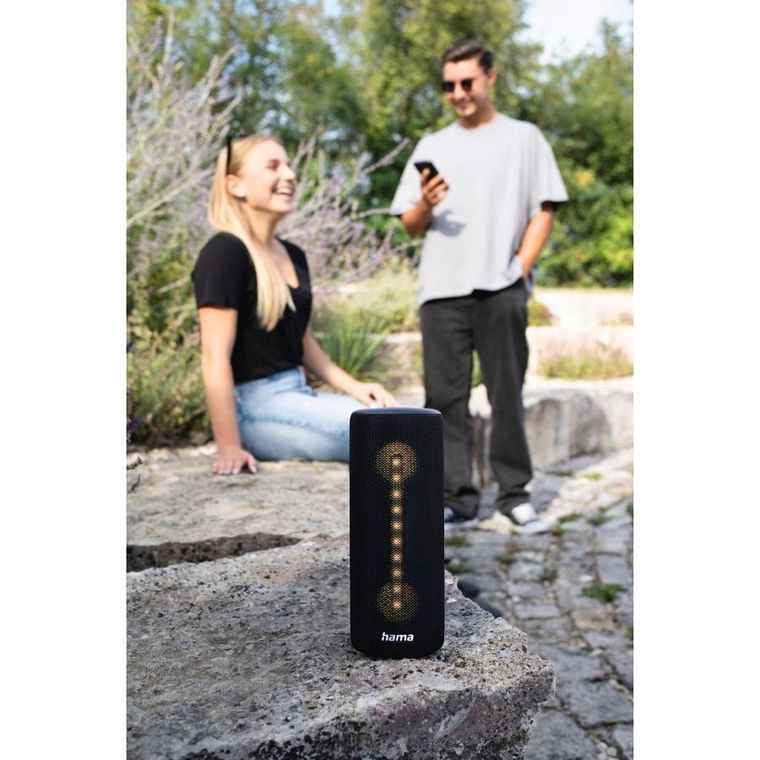 Hama, głośnik mobilny bluetooth, Pipe 30, czarny