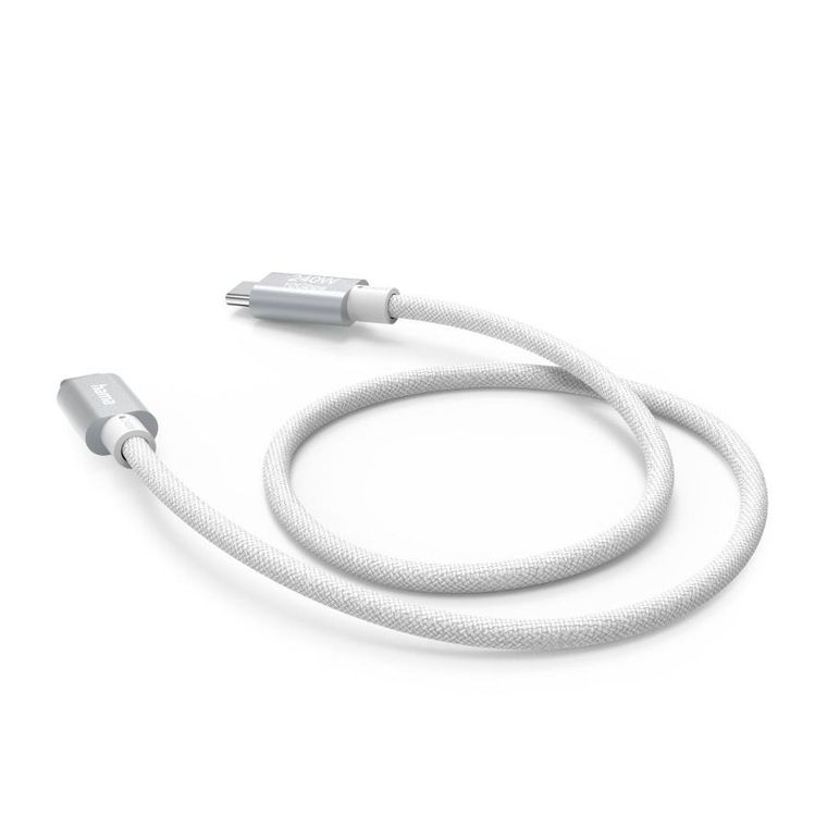 Hama, kabel do telefonu iphone 240w, Apple world usb c 1.5 m biały