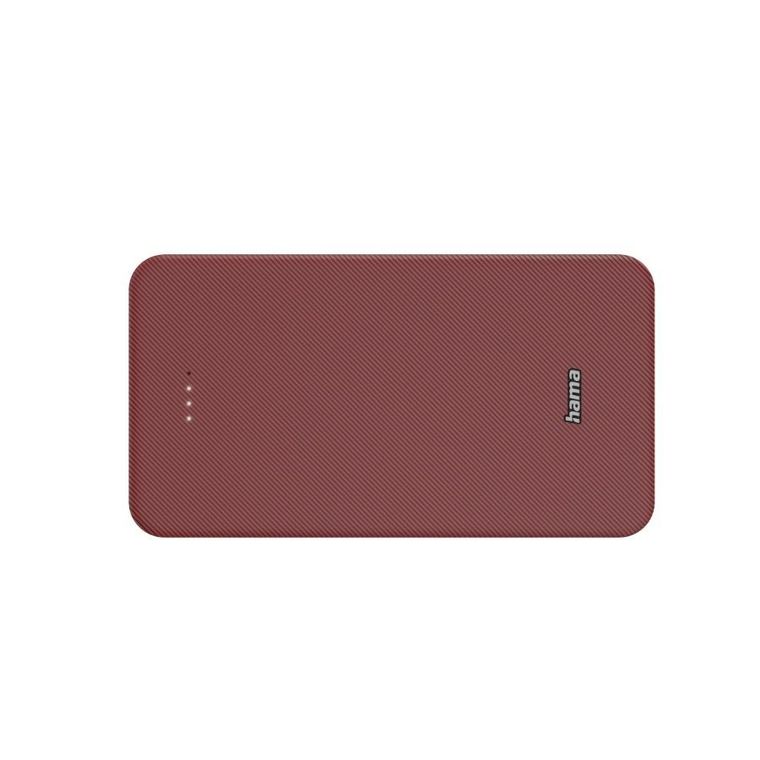 Hama, powerbank, Color 20 PowerPack, 20000 mAh, czerwony