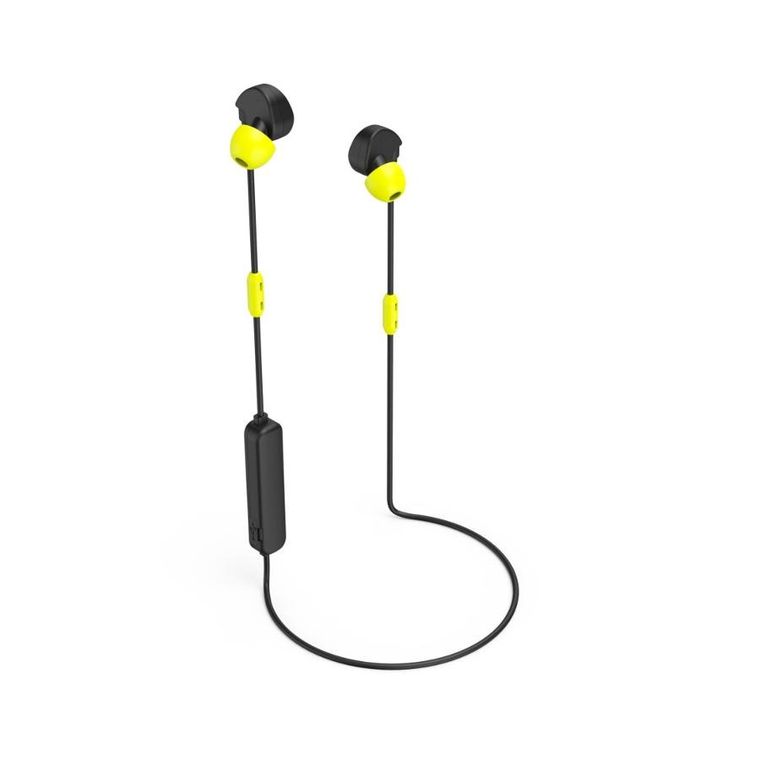 Hama, słuchawki bezprzewodowe, freedom athletics II, dokanałowe z mikrofonem, czarne