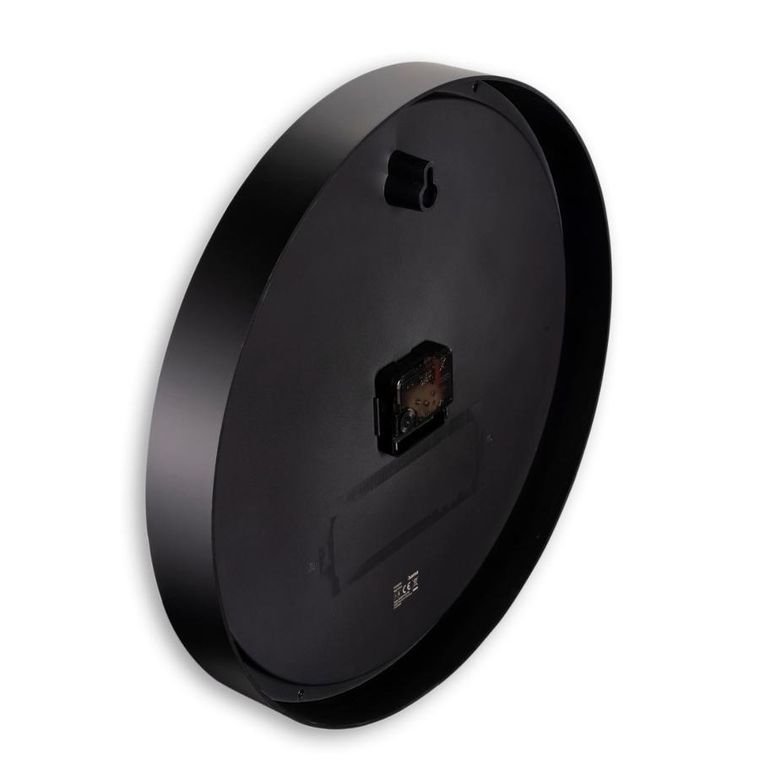 Hama, zegar ścienny, Aruba, 40 cm, czarny