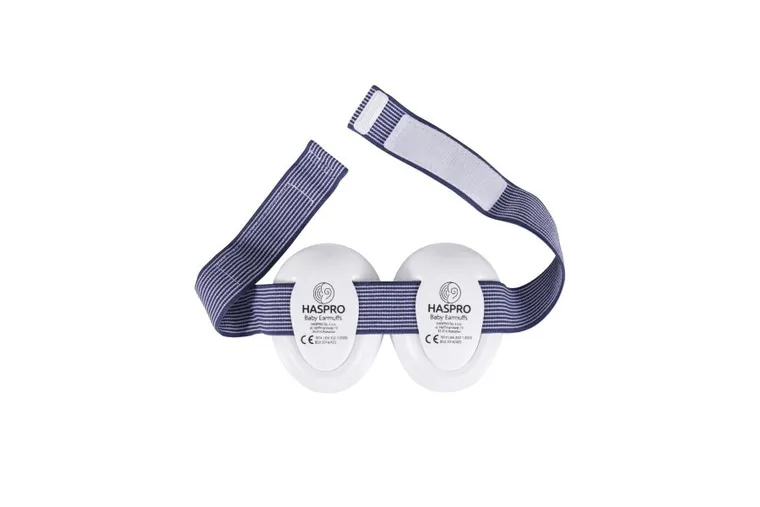Haspro, nauszniki ochronne, przeciwhałasowe dla dzieci, niebieskie
