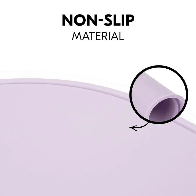 Hauck, Alpha, Crab, podkładka silikonowa, Lavender