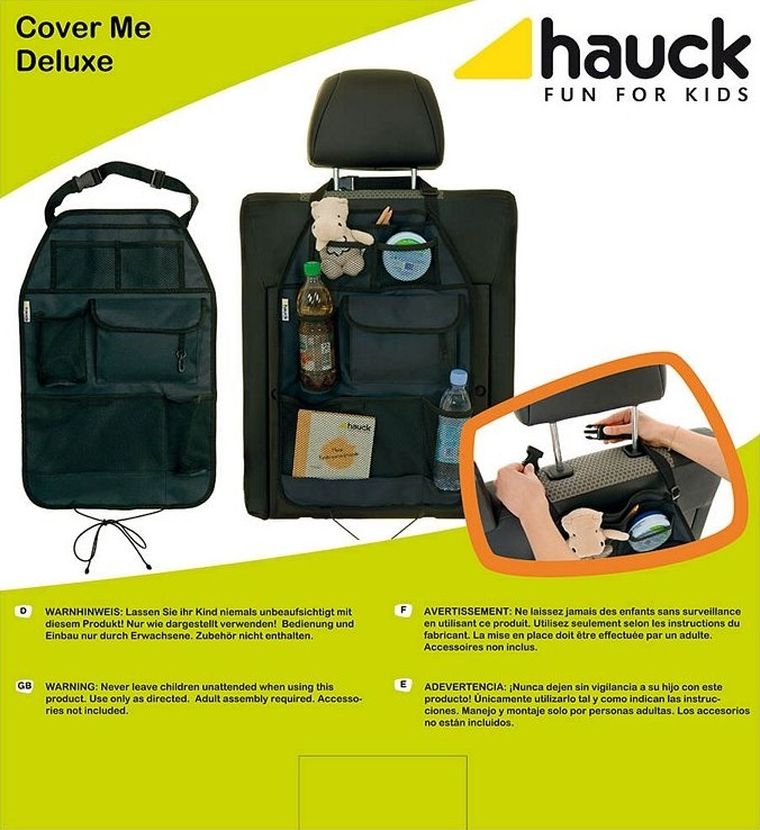 Hauck, organizer na fotel, Cover Me Deluxe