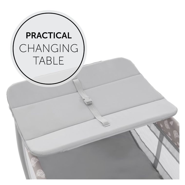 Hauck, Sleep N Play Center, łóżeczko turystyczne, Nordic Grey