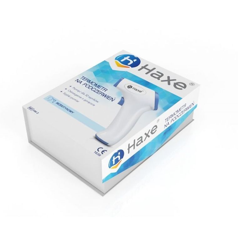 Haxe, termometr bezdotykowy, na podczerwień, HW-2