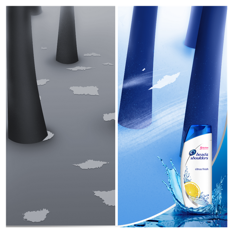 Head & Shoulders, Citrus Fresh, szampon przeciwłupieżowy, 400 ml