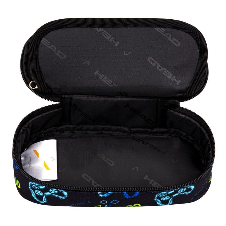 Head, piórnik, owalny, Go Playing Neon