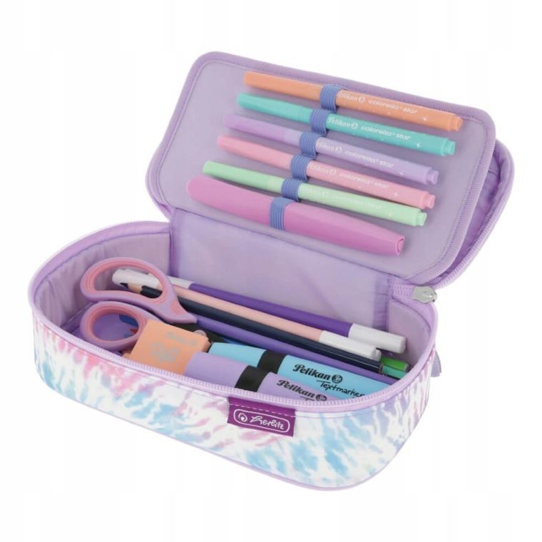 Herlitz, Beatbox, piórnik rozkładany, New Batik Freedom