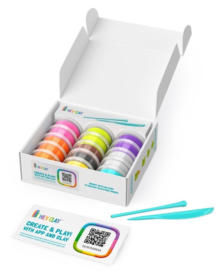 Hey Clay, Lody, masa plastyczna, 15 szt.