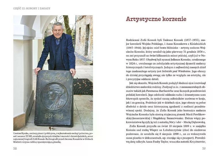 Historia i świętość. Zofia Kossak biografia ilustrowana
