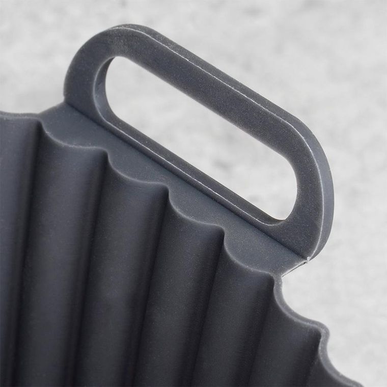 Hit, wkład do frytkownicy air fryer, silikonowy, szary, 20 cm