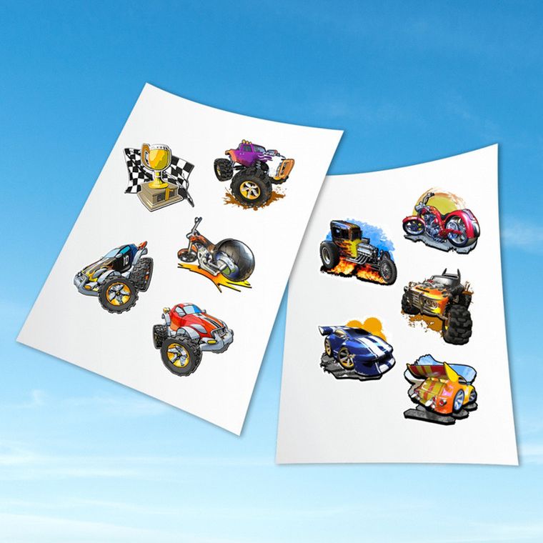 HoloToyz, naklejki AR z dźwiękiem, Metal Mania