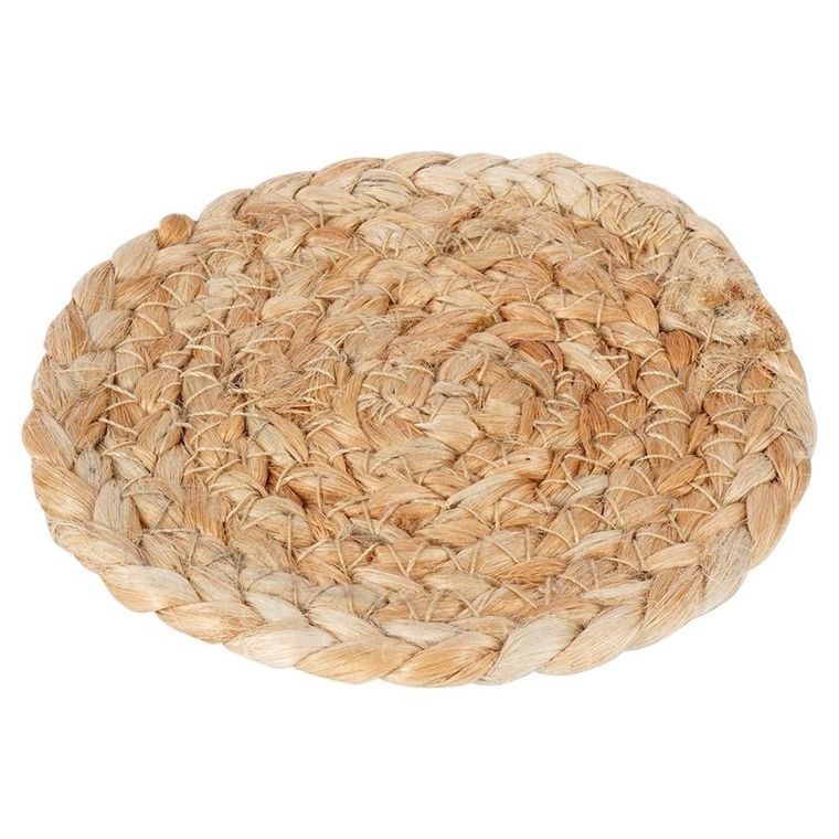 Home Styling Collection, podstawki pod kubek, naturalne, 10 cm, 4 szt.