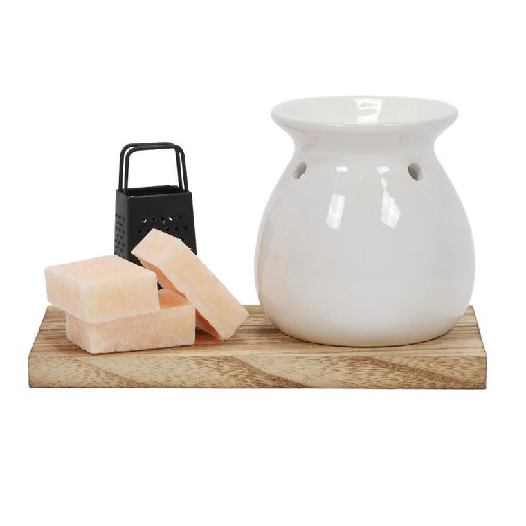 Home Styling Collection, zestaw zapachowy z kominkiem, 6 elementów