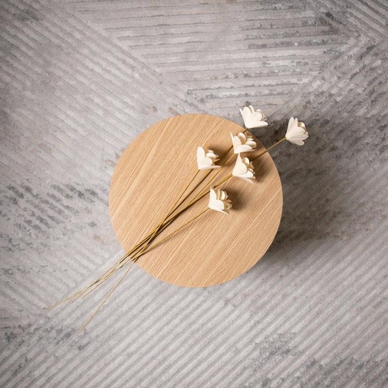 Homla, Alba, bukiet kwiatów, lilia wodna z drewna, 50 cm