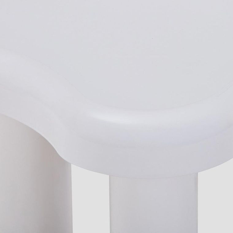 Homla, Alto, stolik kawowy, lakierowany, szary, 100-60-45 cm