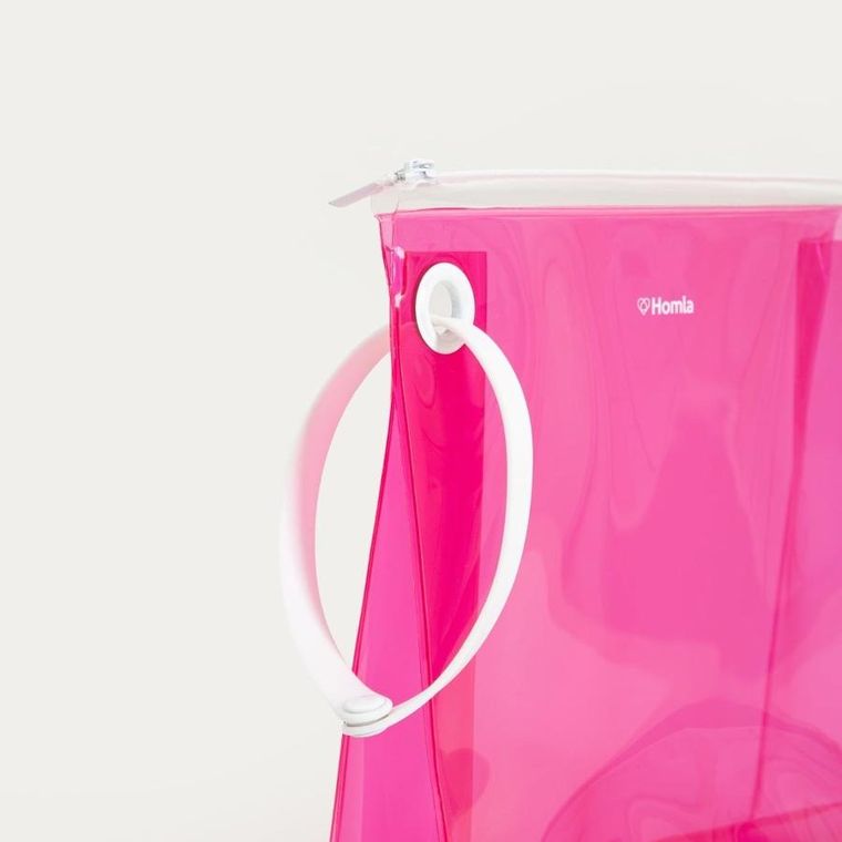 Homla, Amara, kosmetyczka, fuksjowa, 16-20,5 cm