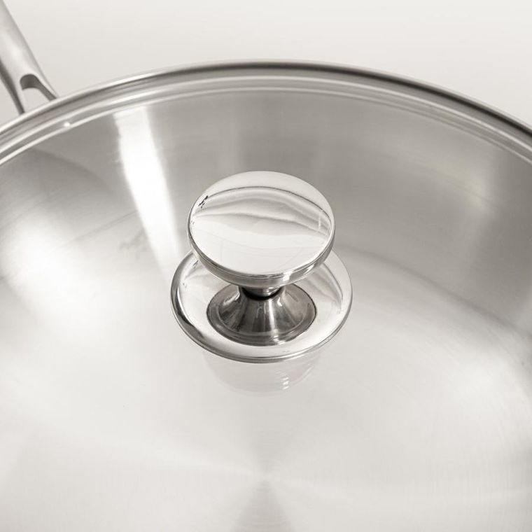 Homla, Arden, wok ze stali nierdzewnej, 34 cm