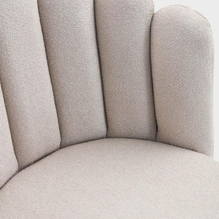 Homla, Aula, krzesło, beżowe, 49-55-85 cm