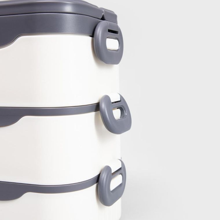 Homla, B2 Mesa, lunchbox, trzypiętrowy, 2l