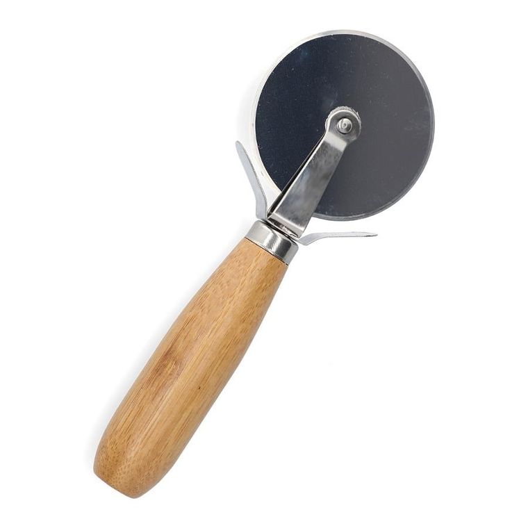 Homla, Bambou, Deska do serwowania pizzy z nożykiem, 32 cm, ALL 958384