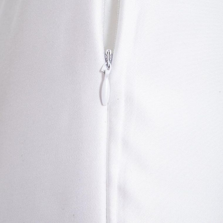 Homla, Bamsa, zestaw dwóch poszewek, z satyny bambusowej, biały, 50-60 cm