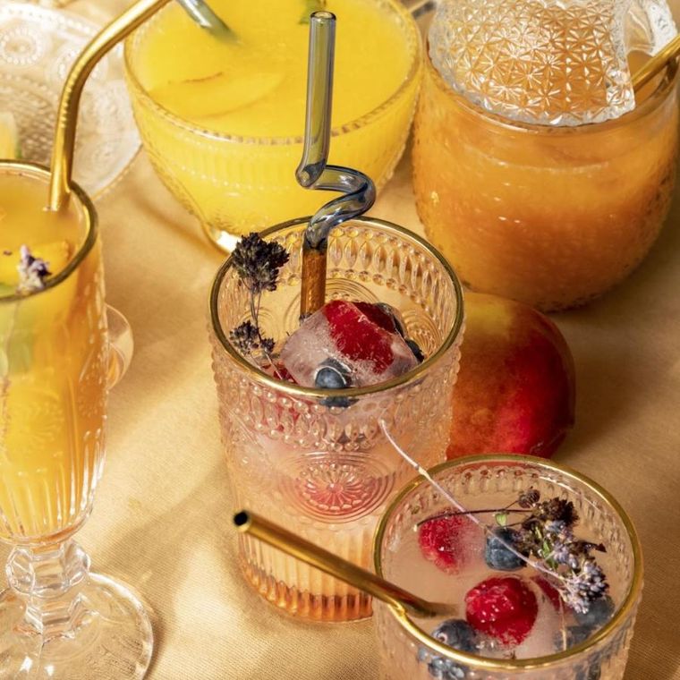 Homla, Barrel, Szklanka wysoka ze złotą krawędzią 0,35 L