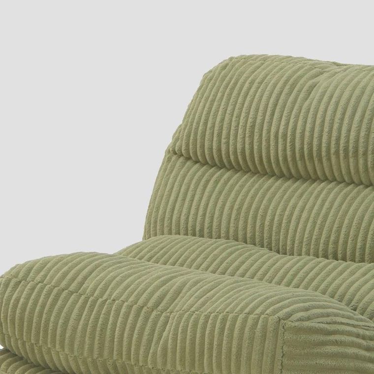 Homla, Cordivo, fotel, sztruksowy obrotowy, oliwkowy, 66-71-83 cm