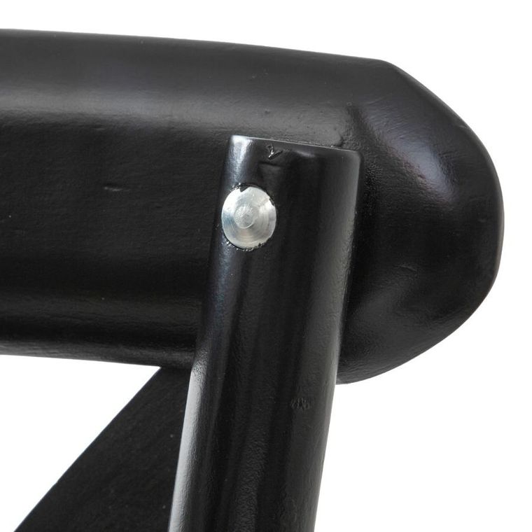 Homla, Drev, Krzesło drewniane czarne, 43,5-44-89,5 cm, 875743