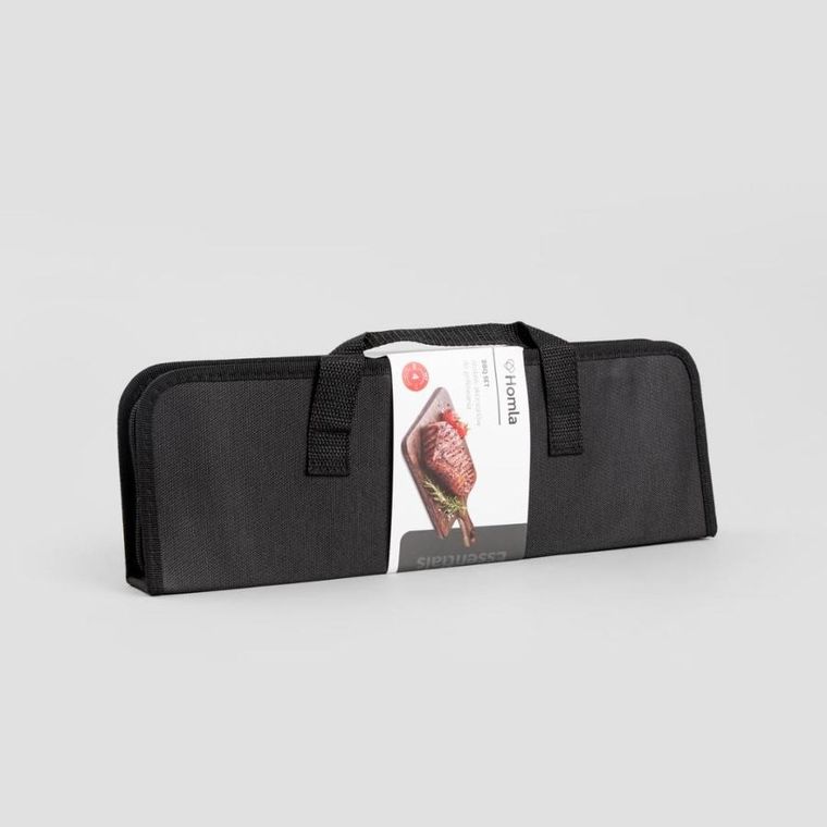 Homla, Easy Grill, bbq set do grillowania w etui, 4 elementy, 37-13 cm