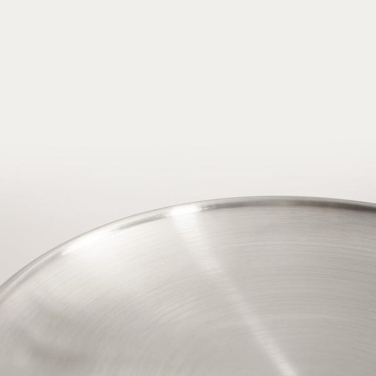 Homla, Edmore, patera, na drewnianej nóżce ze stali nierdzewnej, 23-9 cm