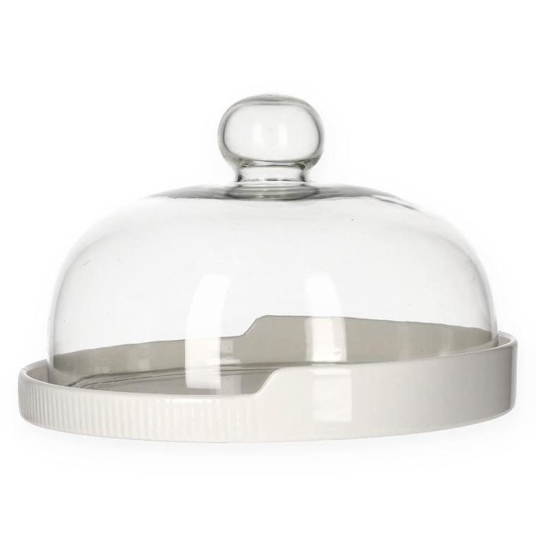 Homla, Fincan, patera, z ceramiczną podstawką, 22 cm