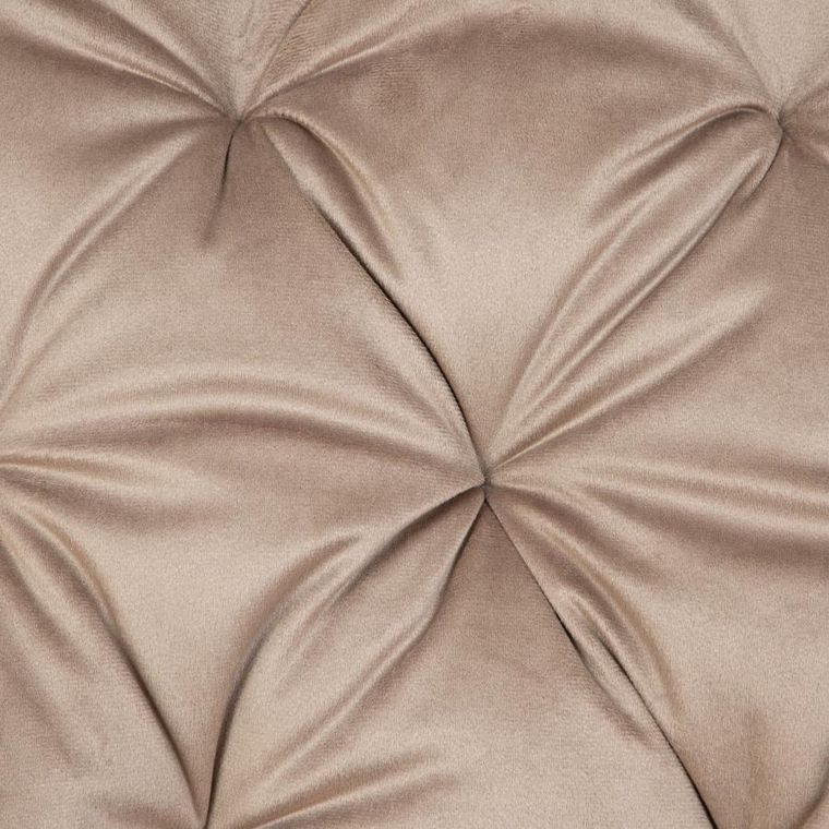 Homla, Flossi, Krzesło welurowe beżowe 57-63-84 cm