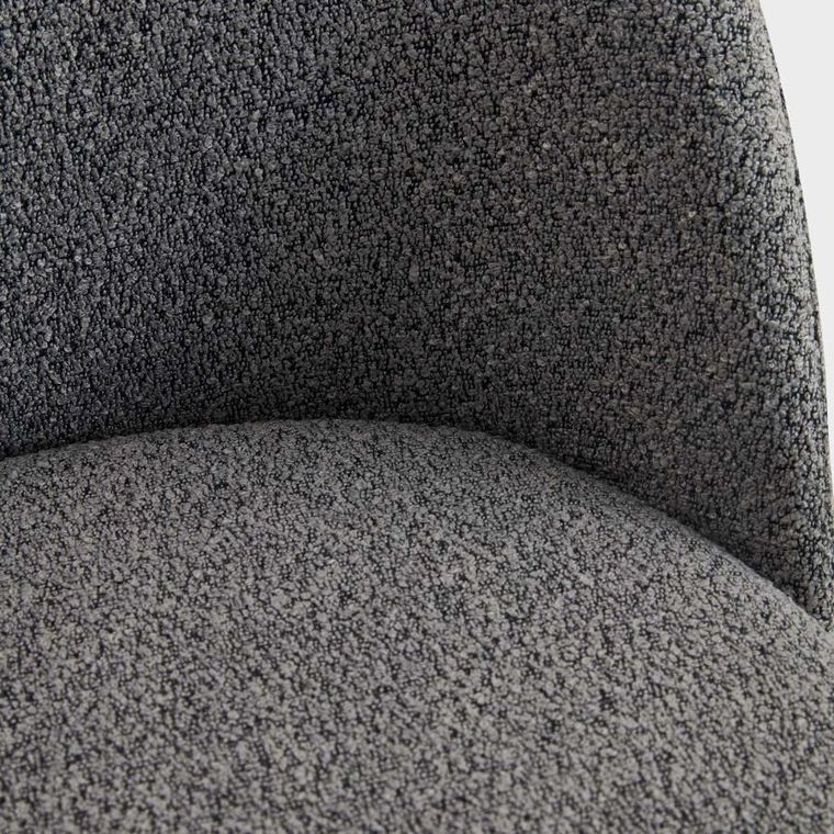 Homla, Fresca, krzesło, ciemnoszare, 47-56-78 cm