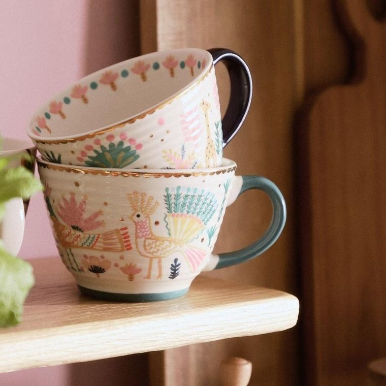 Homla, Gillian, kubek, kolorowy paw, 0,4l