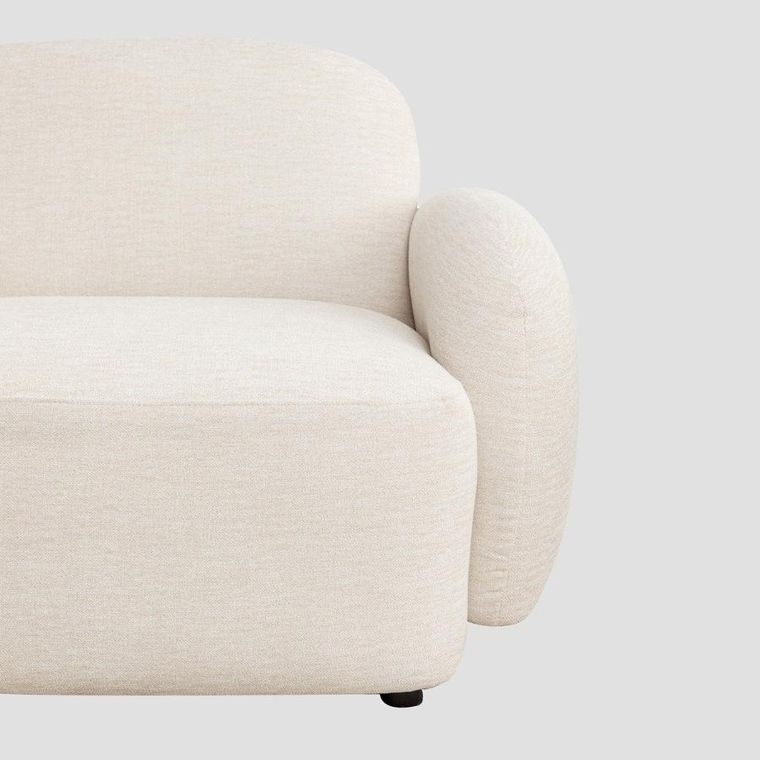Homla, Helmi, fotel, ecru, 108-87-73 cm