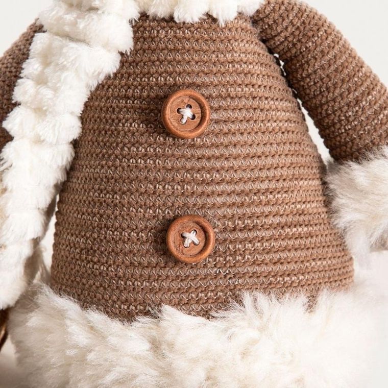 Homla, Latest, skrzat, siedzący renifer brązowy, 69 cm