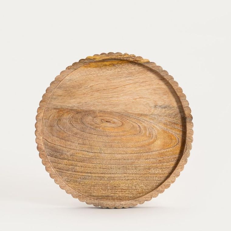 Homla, Linea Mango, deska, do serwowania z nieregularnym rantem, 30 cm