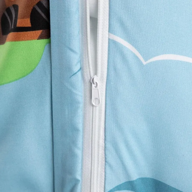 Homla, Longo, pościel z mikrofibry w jamniki, 160-200 cm, 731334