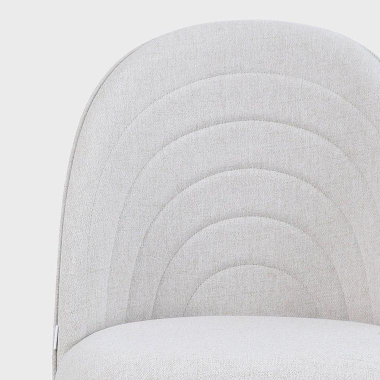 Homla, Ludi, krzesło, beżowe, 50-53-85 cm