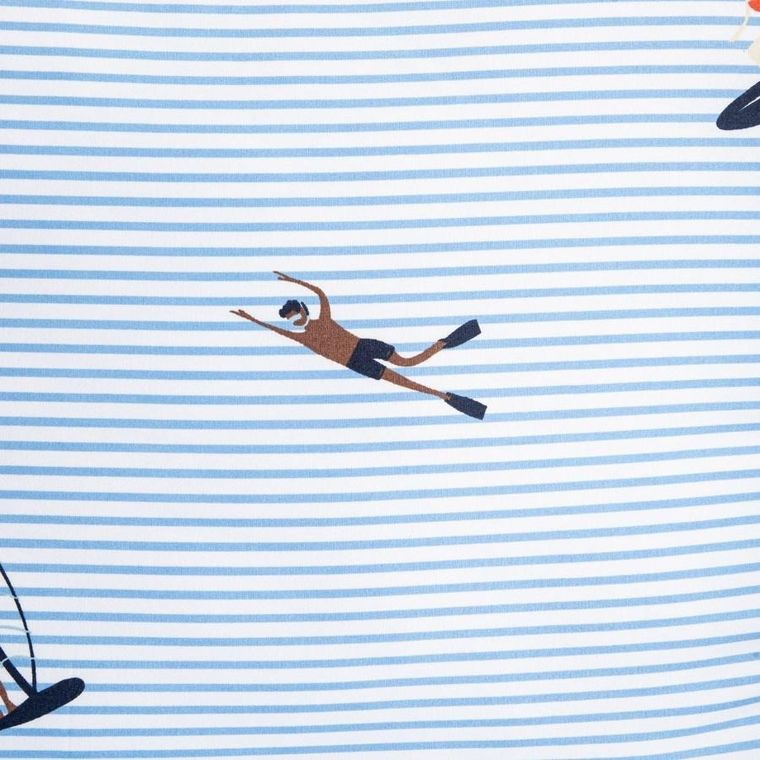 Homla, Mare, pościel, z mikrofibry w wakacyjny wzór, 200-220 cm