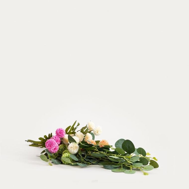 Homla, Marita, bukiet kwiatów, stokrotki pełne kolorowe, 70 cm