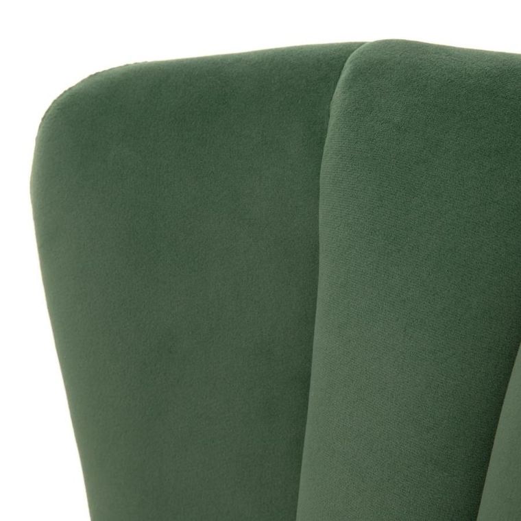 Homla, Mills, Fotel zielony, 42-75-74 cm, 859521
