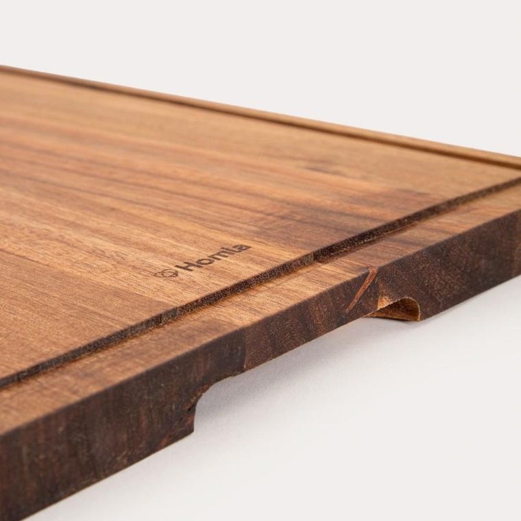 Homla, Mooka, deska, prostokątna akacjowa, 46-30 cm